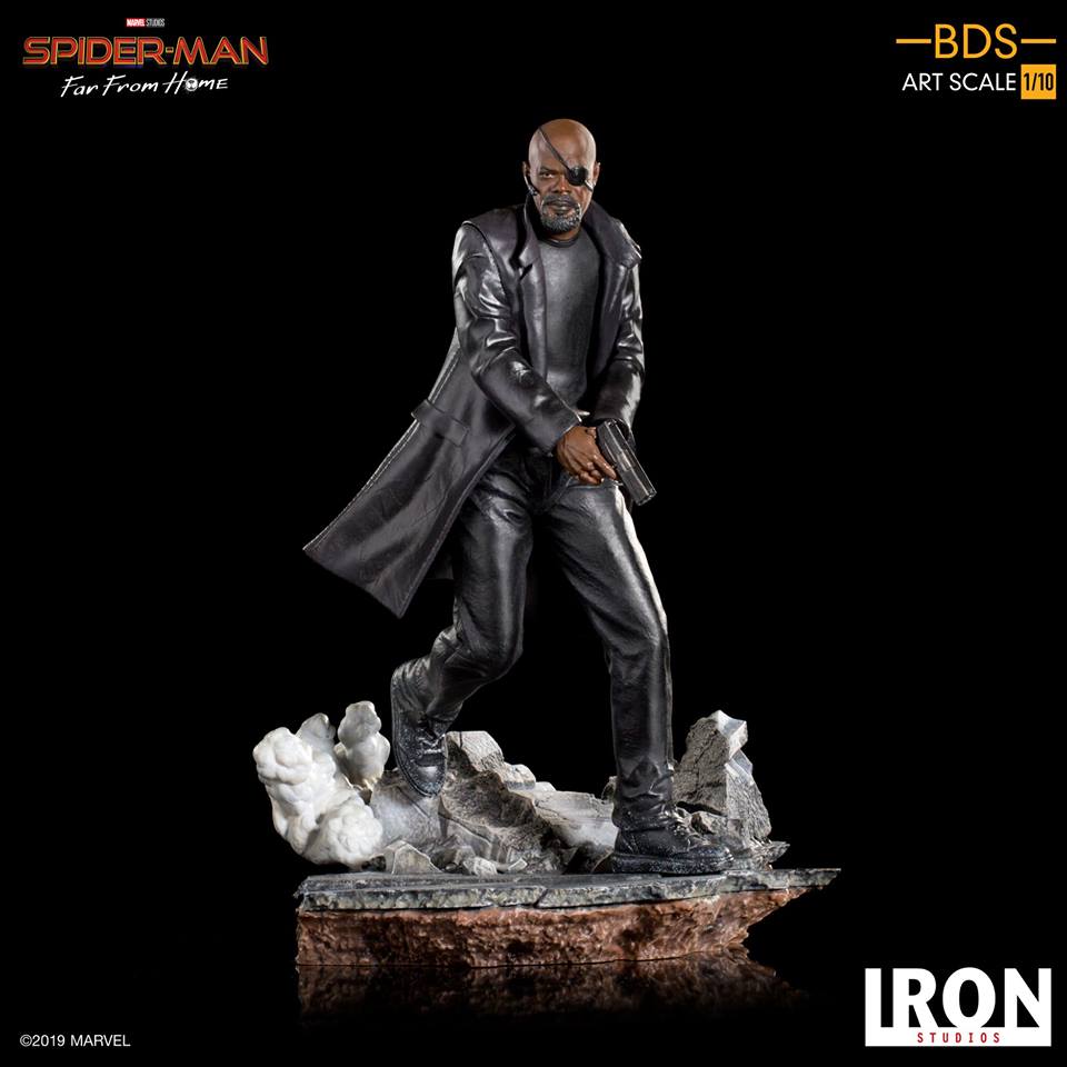Iron Studios BDS Art Scale 1/10 Spider-Man: Far From Home - Nick Fury