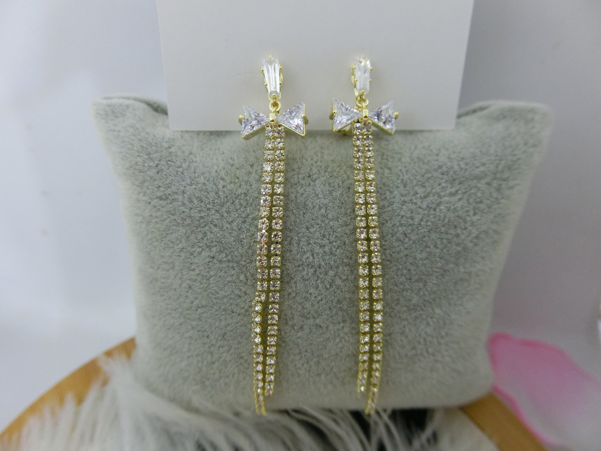 ต่างหูหนีบ Bow 20 มีซิลิโคนรอง หนีบไม่เจ็บ เงินแท้92.5% ไม่เจาะหูก็สวยได้_EC249