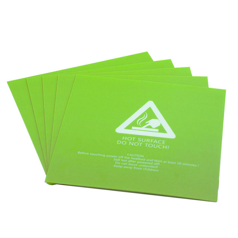 220x220x0.5mm Sticker Aluminum Substrate Frosted Heated Bed Sticker