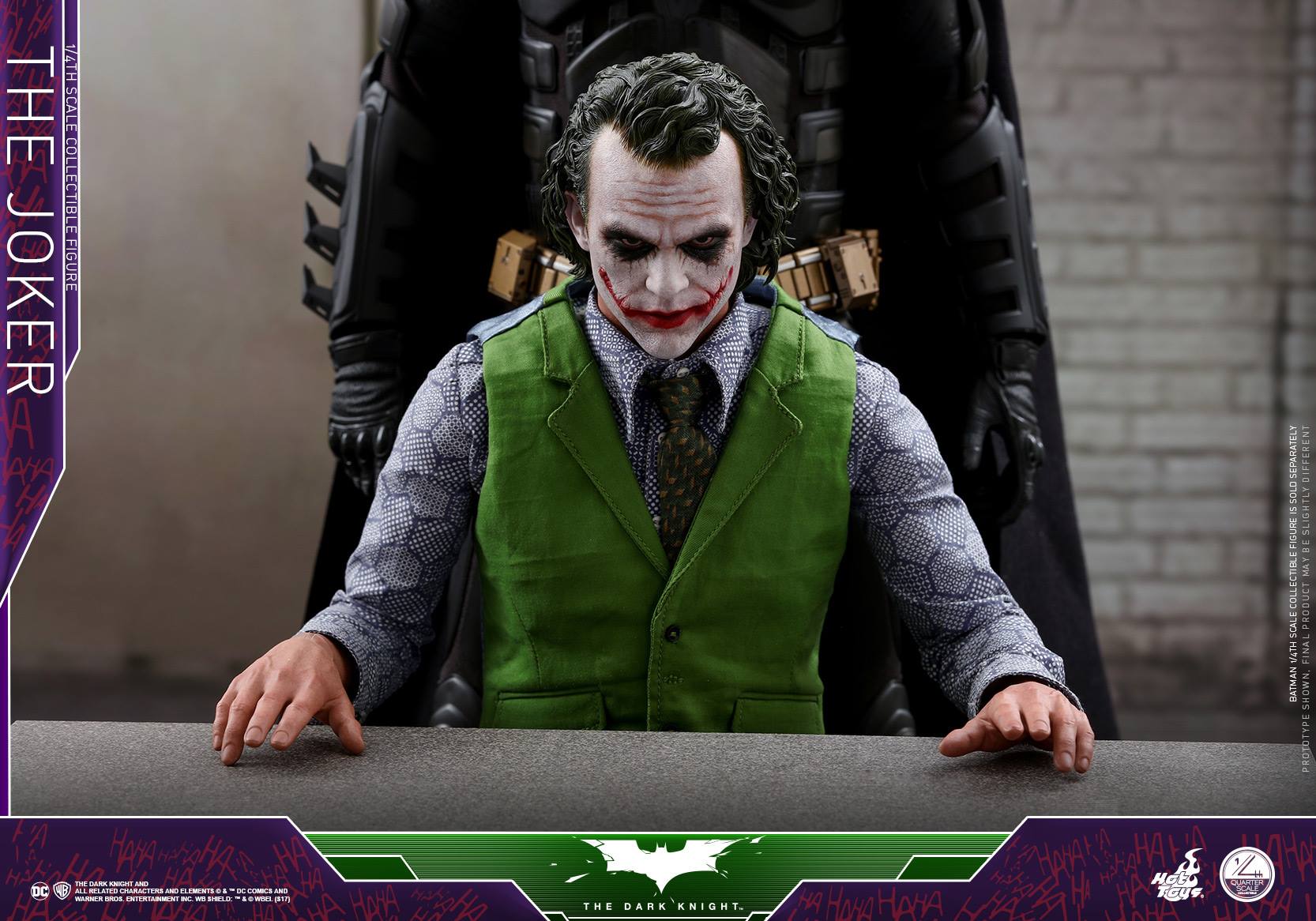 Hot Toys QS010 1/4 THE DARK KNIGHT - THE JOKER (SPECIAL EDITION)