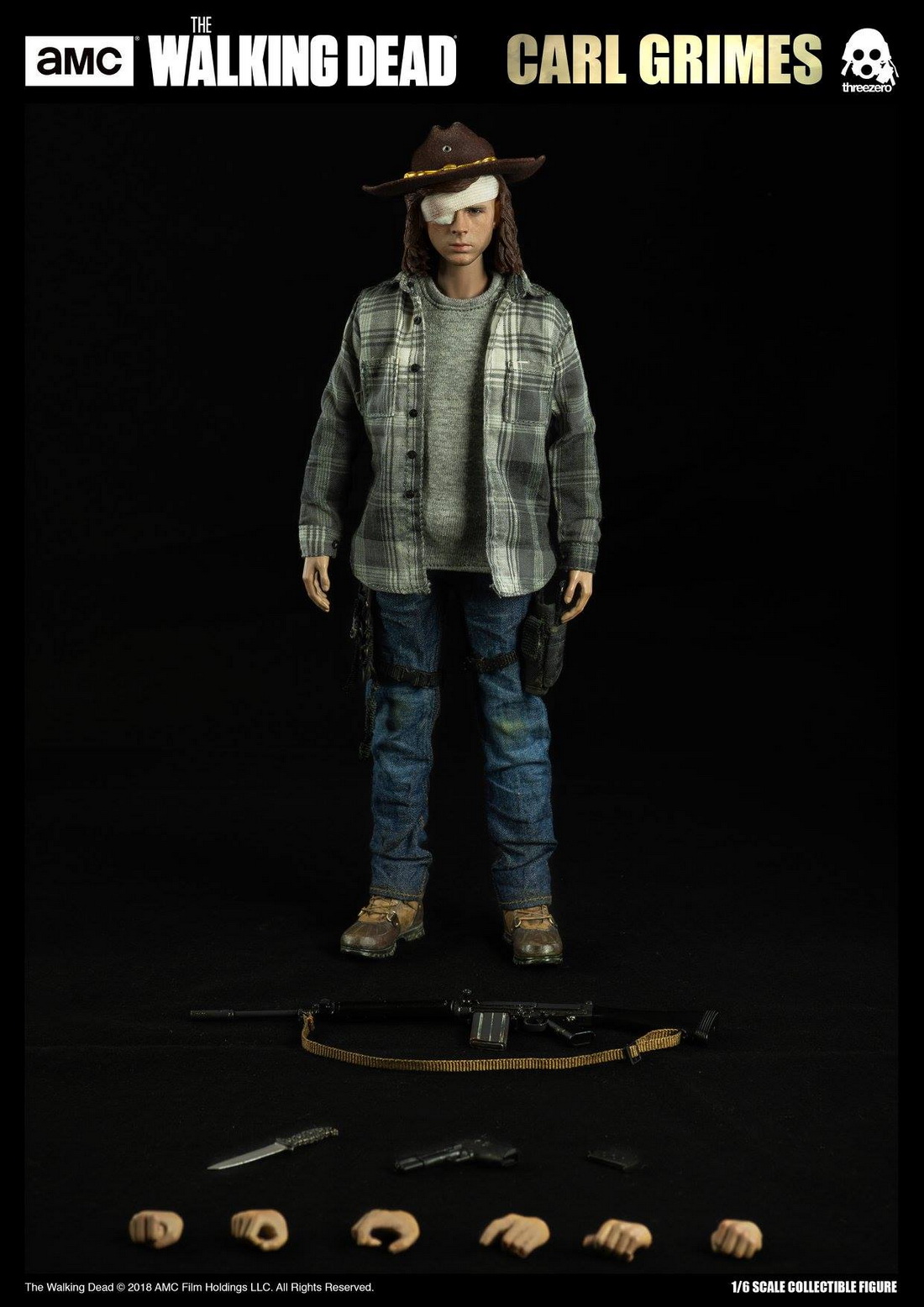threezero 3Z0062 amc The Walking Dead - Carl Grimes (Deluxe Version)