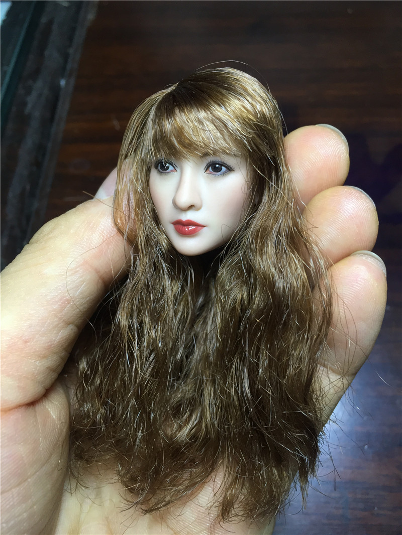 T-08C,D Asian beauty - Liu Yan head