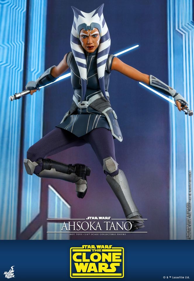 Hot Toys TMS021 1/6 Star Wars: The Clone Wars™ - Ahsoka Tano™