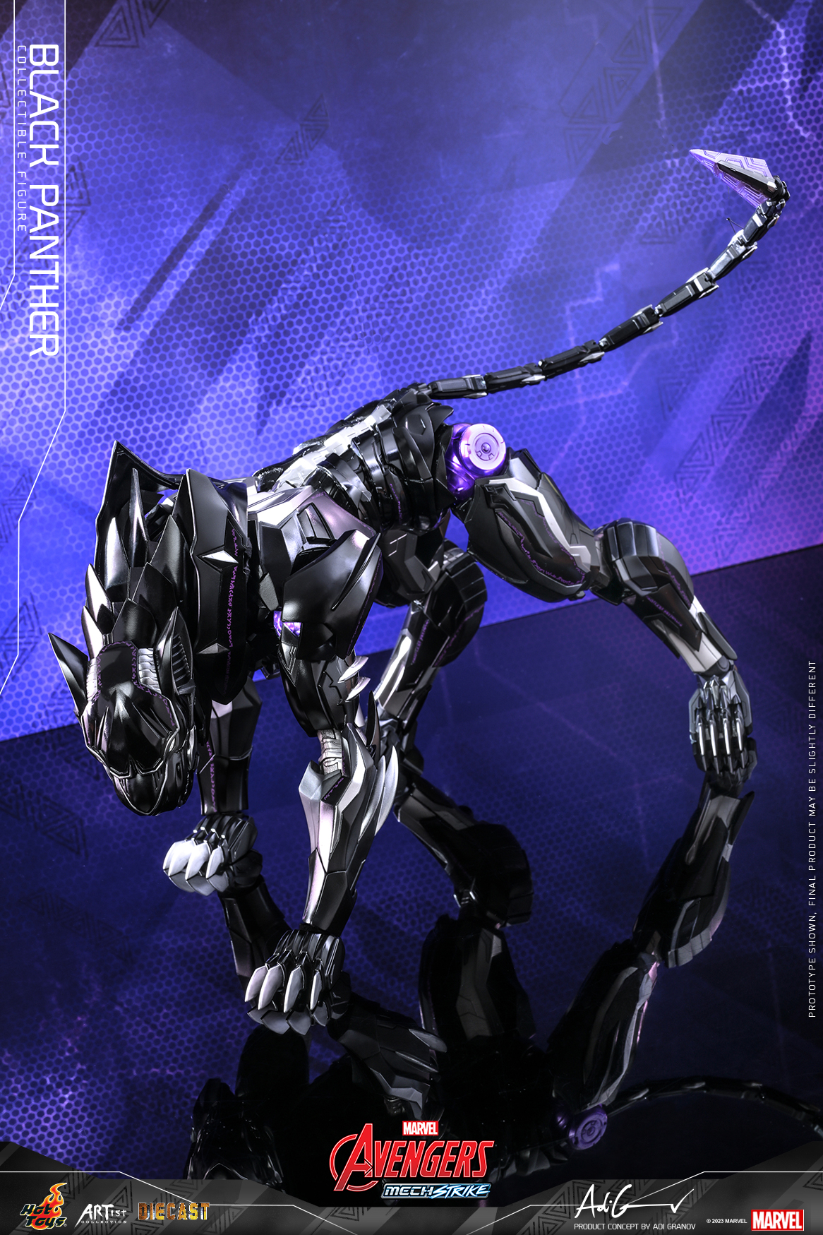 Hot Toys AC05D55 1/6 Marvel’s Avengers Mech Strike - Black Panther