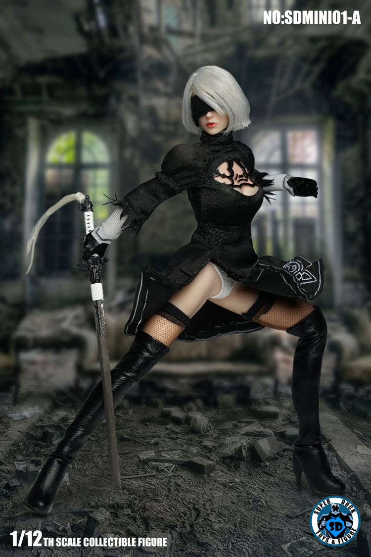 SUPER DUCK SDMINI001-B 1/12 Sexy Cosplay (White)