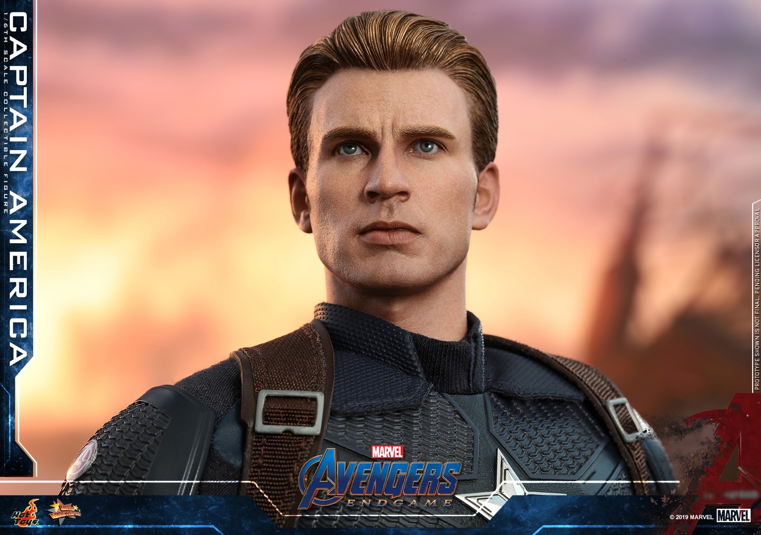 Hot Toys MMS536 Avengers: Endgame - Captain America