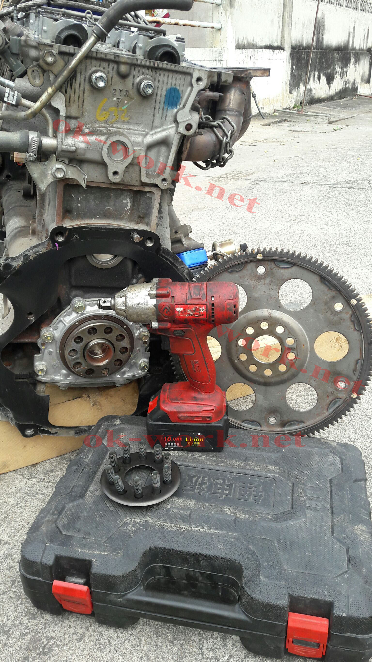 SCP07 บลอคไฟฟ้าไร้สาย 18 v แรงบิดสูง ขนาด 1/2