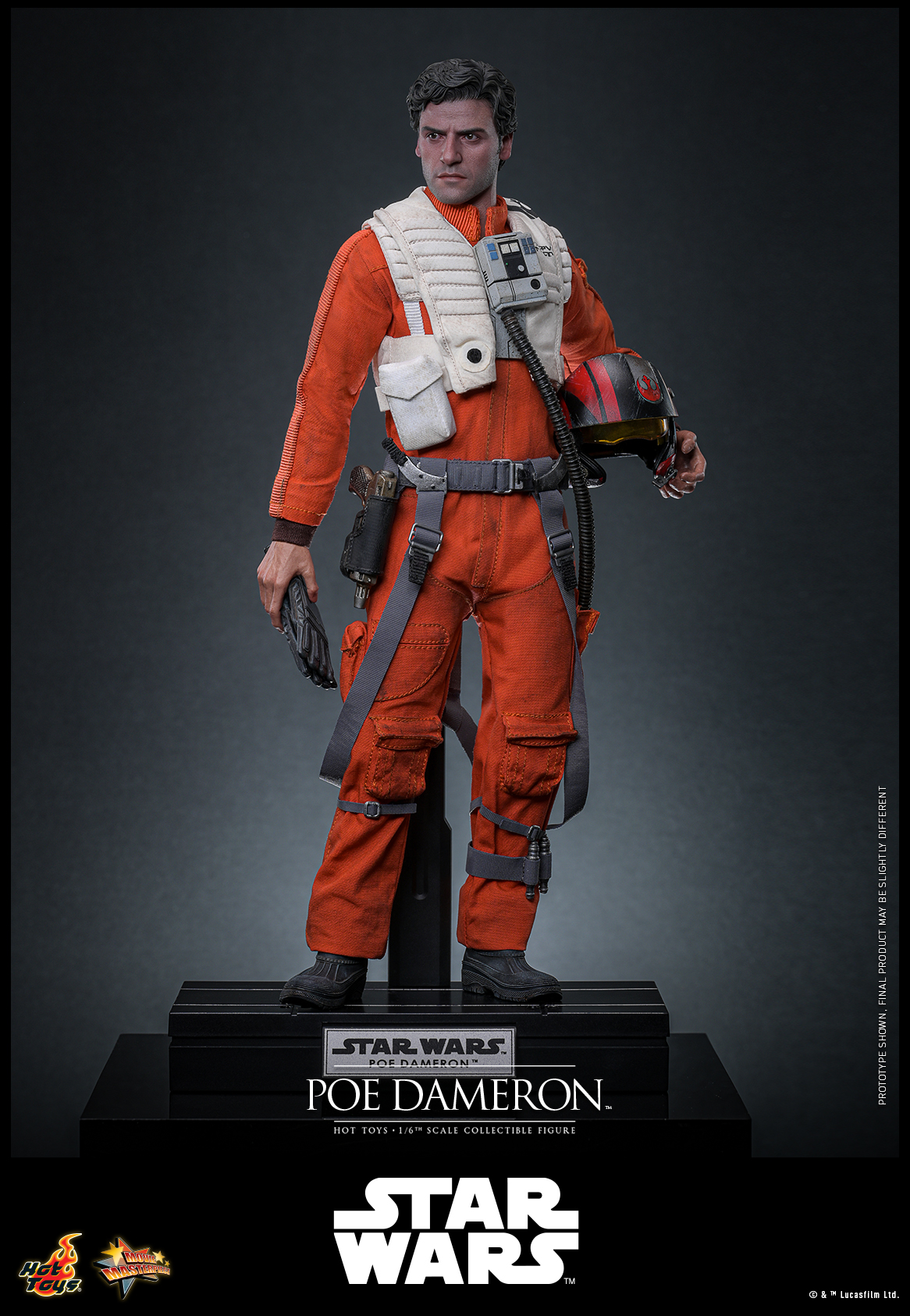 Hot Toys MMS806 Star Wars: The Force Awakens - Poe Dameron