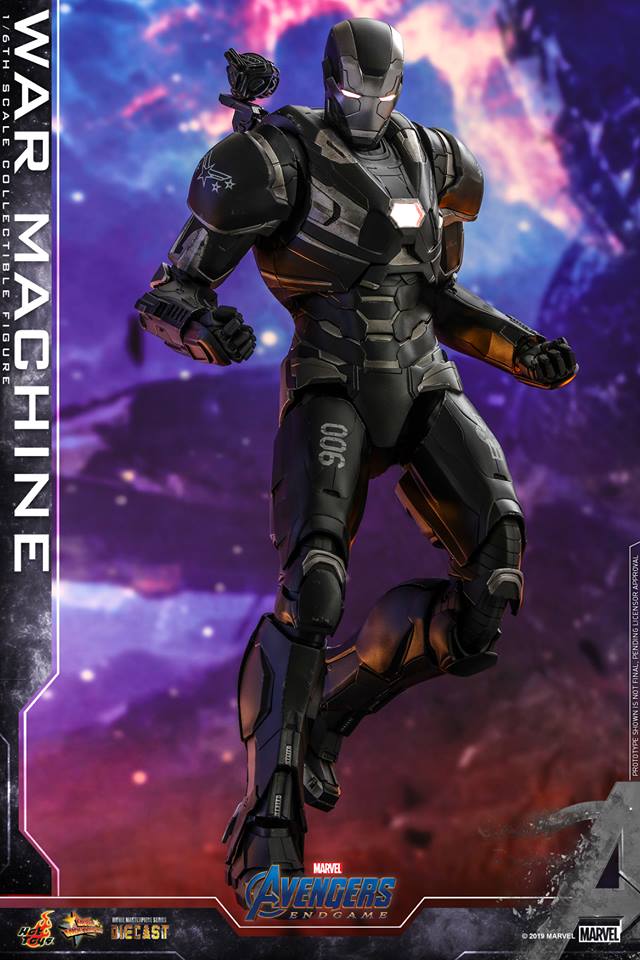 Hot Toys MMS530D31 Avengers: Endgame - War Machine