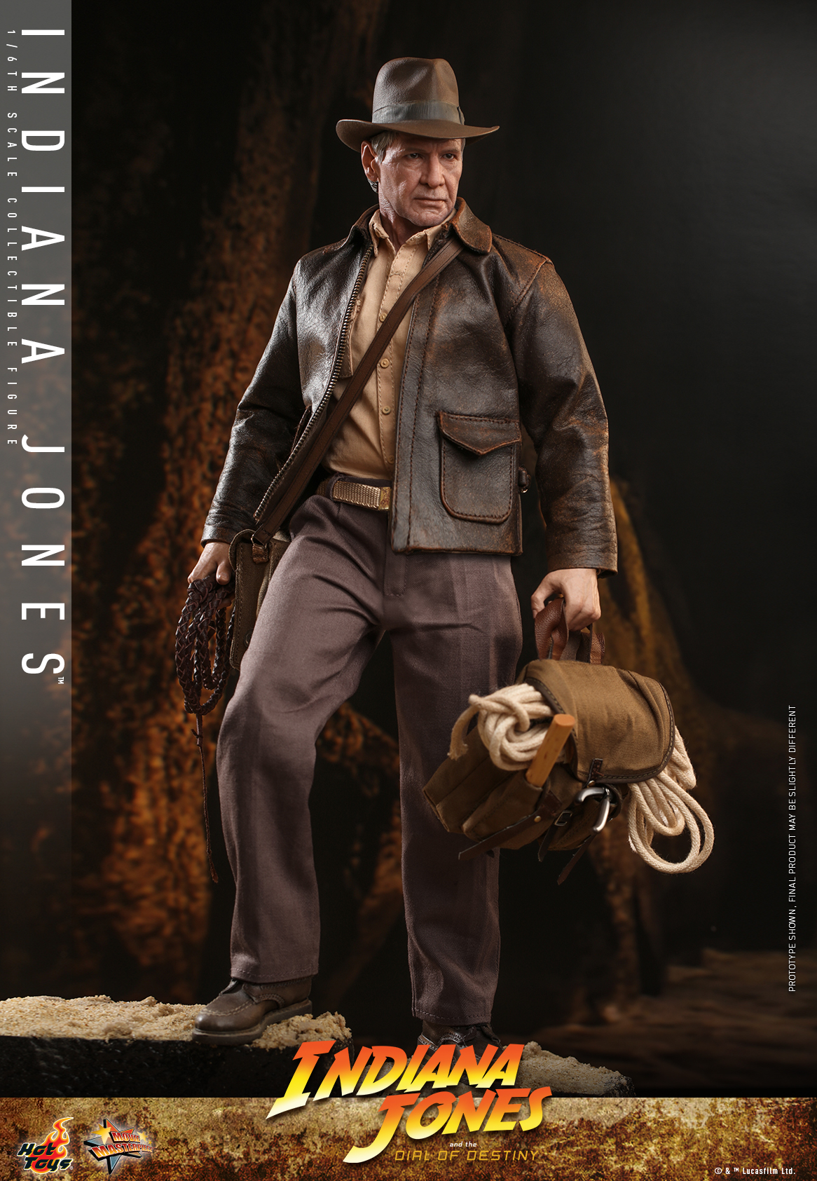 Hot Toys MMS716 1/6 Indiana Jones and the Dial of Destiny - Indiana Jones