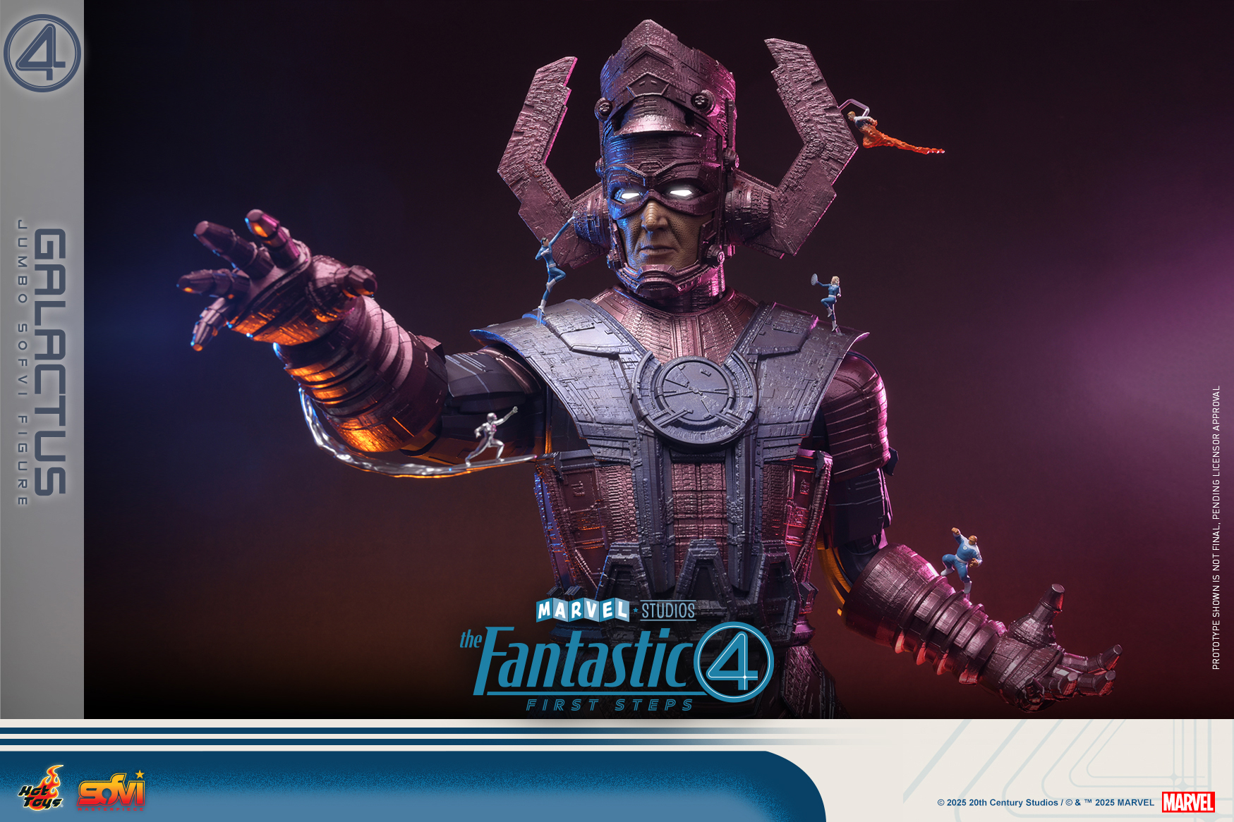 Hot Toys SMS001J The Fantastic Four: First Steps - Galactus Jumbo