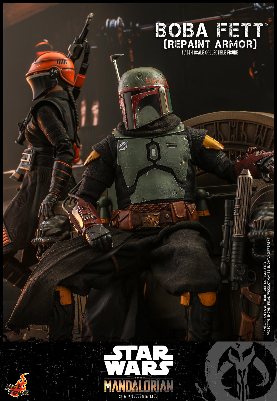 Hot Toys TMS055B 1/6 Star Wars: The Mandalorian™ - Boba Fett (Repaint Armor) (Special Edition)