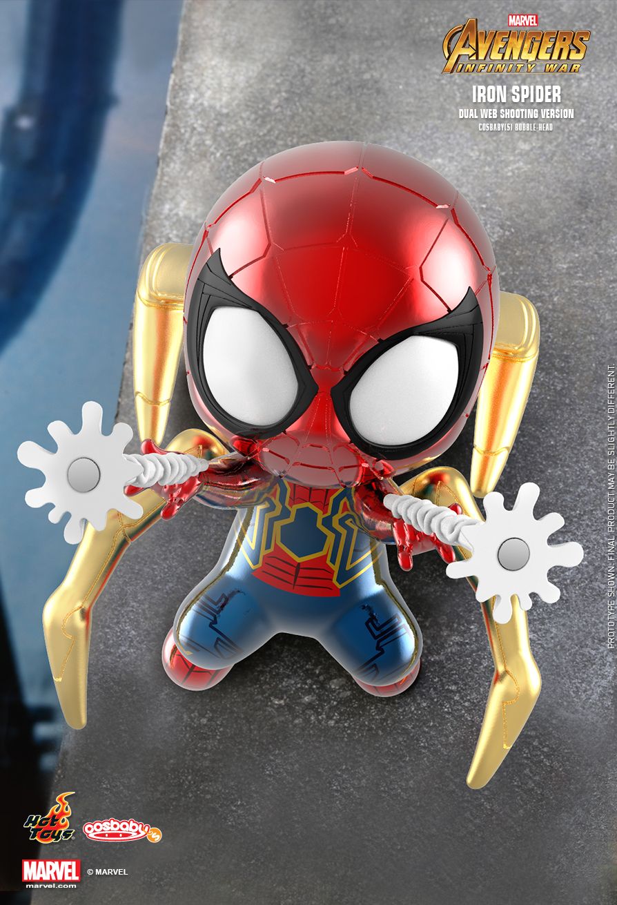 Hot Toys COSB501 Iron Spider (Dual Web Shooting Version)