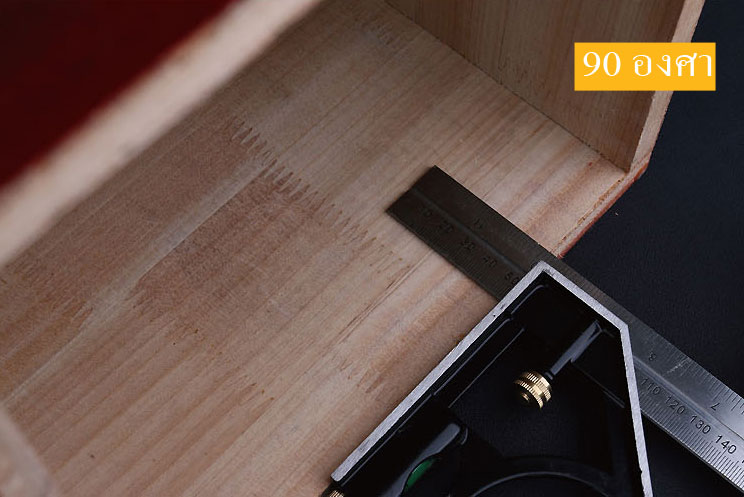 R04 ไม้บรรทัดอเนกประสงค์ วัด มุม วัดองศา วัดฉาก หาศูนย์กลาง ระดับน้ำ