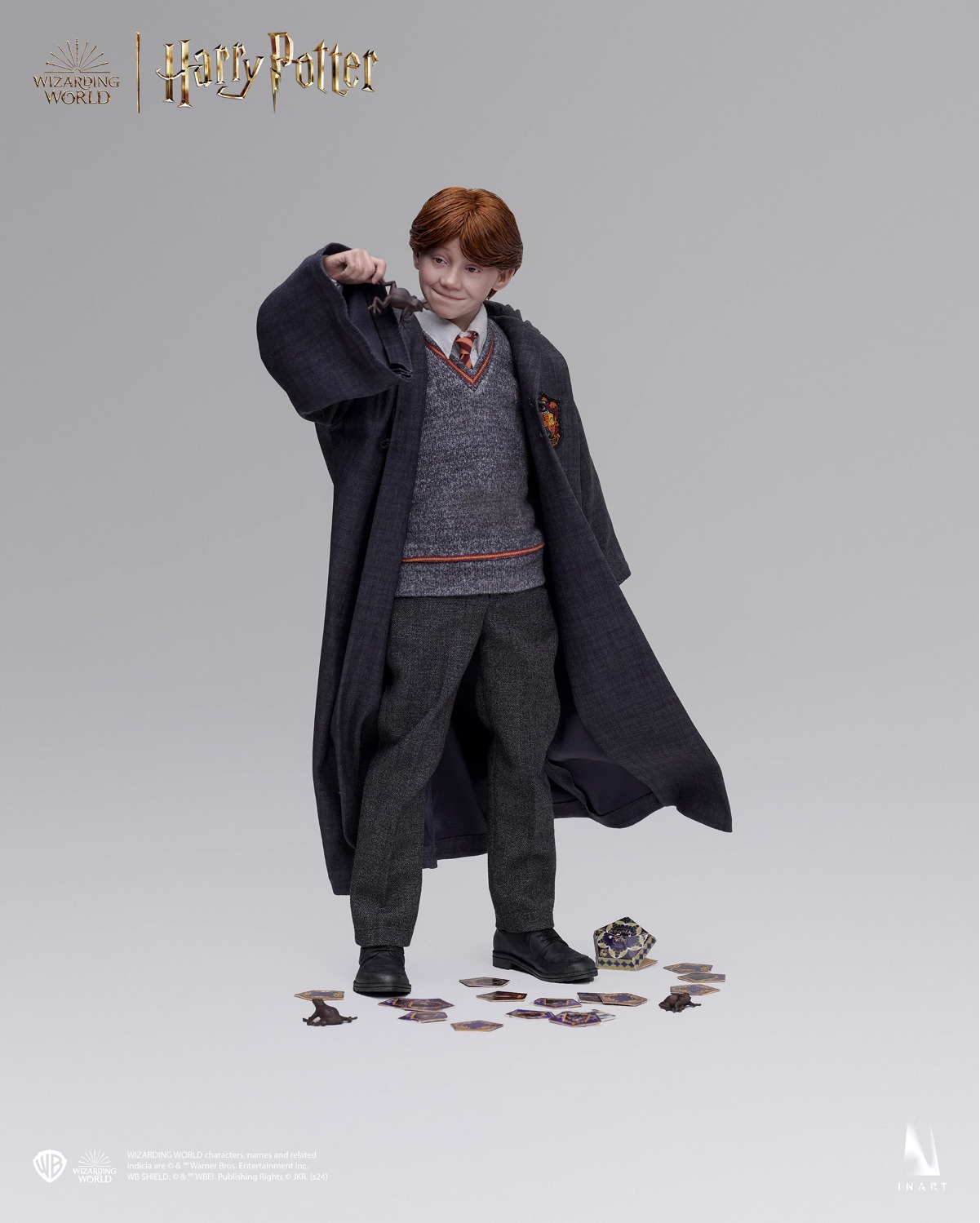 INART x Queen Studios A010D1 Harry Potter and the Philosopher's Stone - Ron Weasley (Deluxe Version) [Hair Transplant Headsculpt]