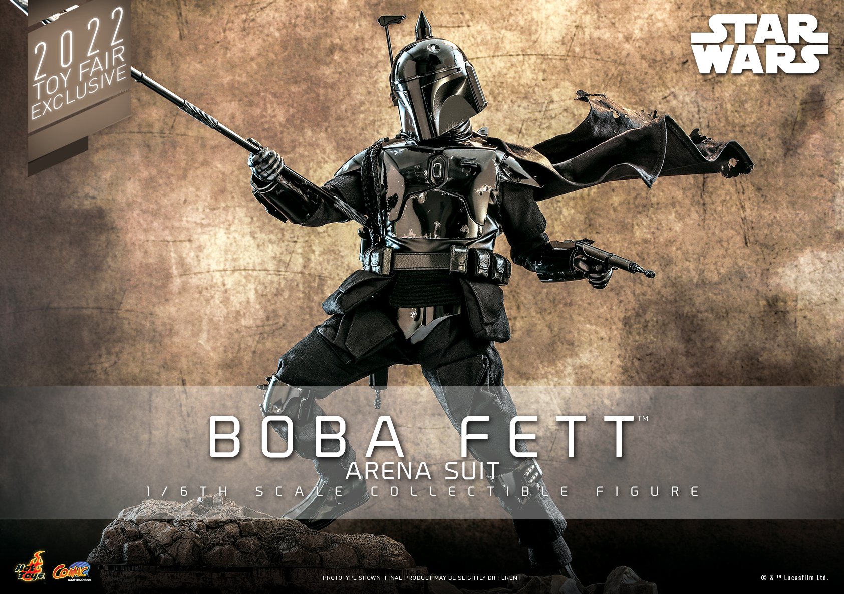 Hot Toys CMS011 1/6 Star Wars - Boba Fett (Arena Suit) [Toy Fair exclusive]