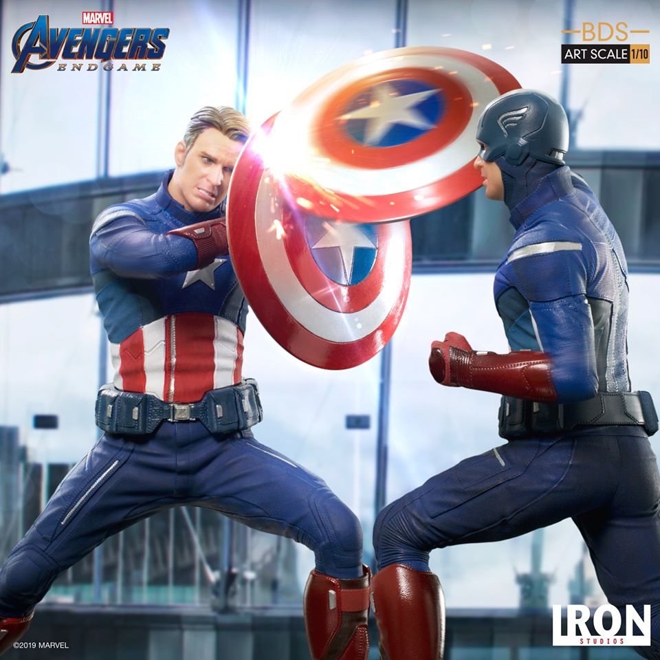 Iron Studios BDS Art Scale 1/10 Avengers: Endgame - Captain America 2012 (16F)