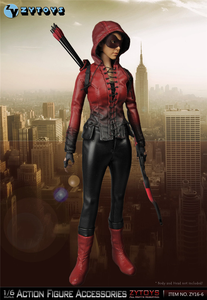 ZY TOYS ZY16-6 Red bow + Women leather set