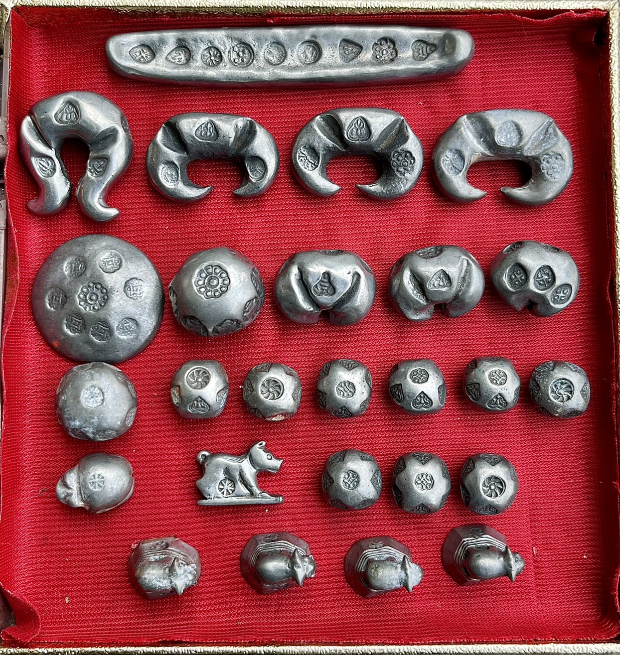 พดด้วง พดด้วงโบราณ เงินพดด้วงโบราณ