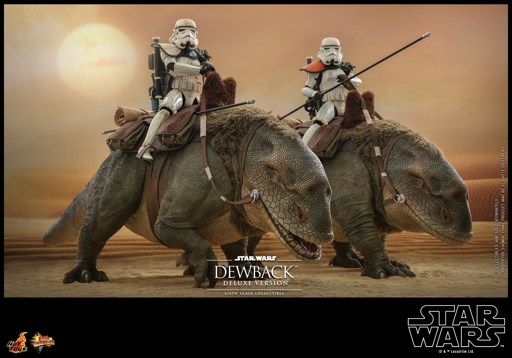 Hot Toys MMS720 1/6 Star Wars Episode IV: A New Hope™ - Dewback™ (Deluxe Version)