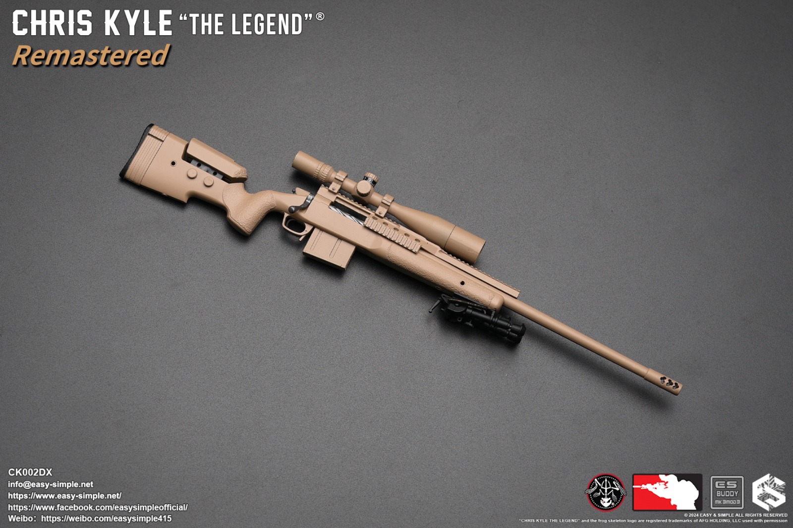 BlackOpsToys X Easy&Simple ES CK002DX Chris Kyle "The Legend" Remastered (Deluxe Version)