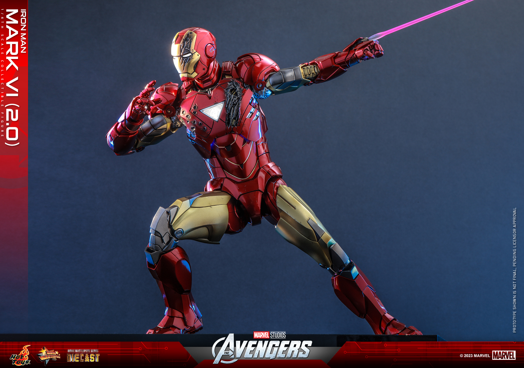 Hot Toys MMS687D52 1/6 The Avengers - Iron Man Mark VI (2.0)