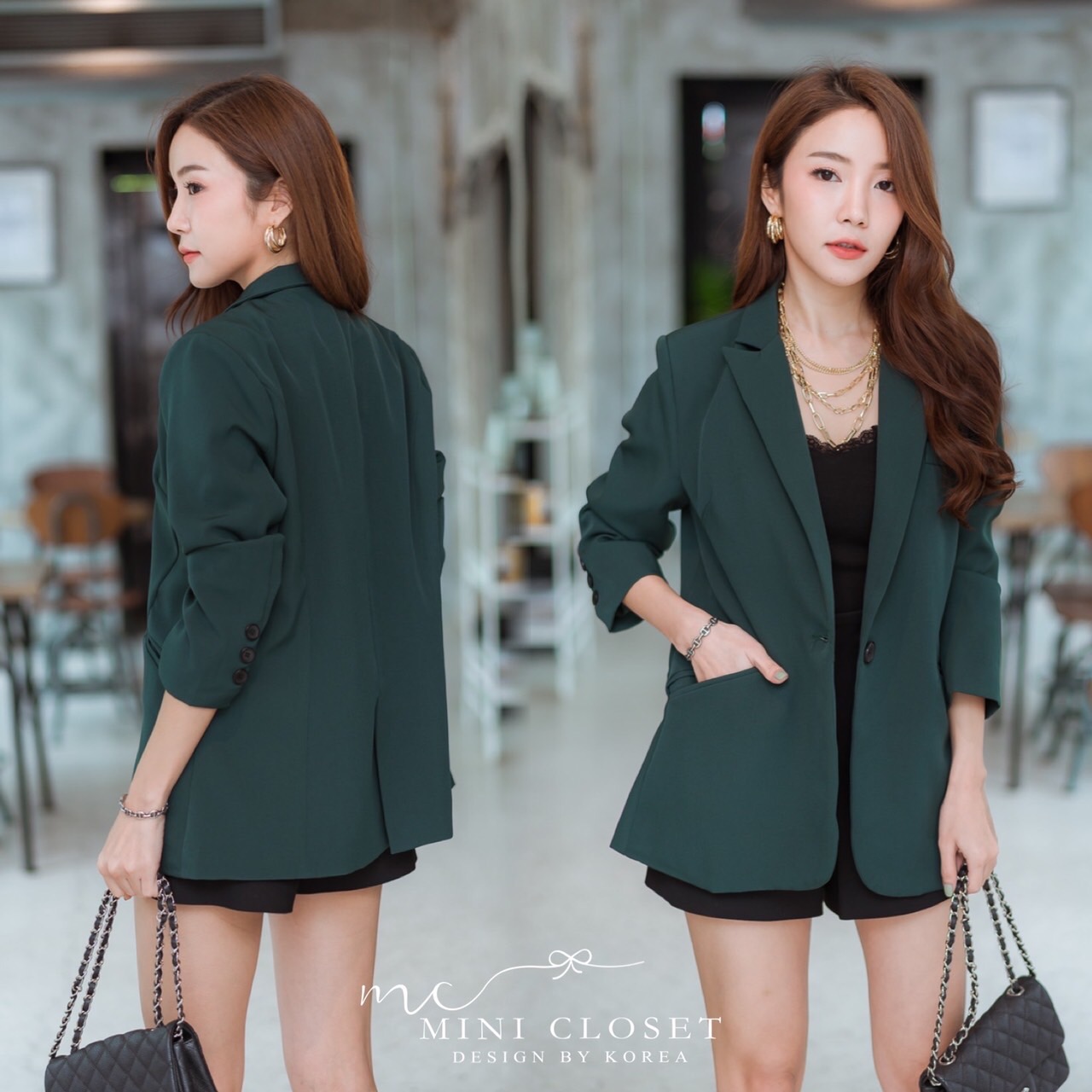 Blazer เบลเซอร์ สูทแฟชั่น สูททำงานผู้หญิง