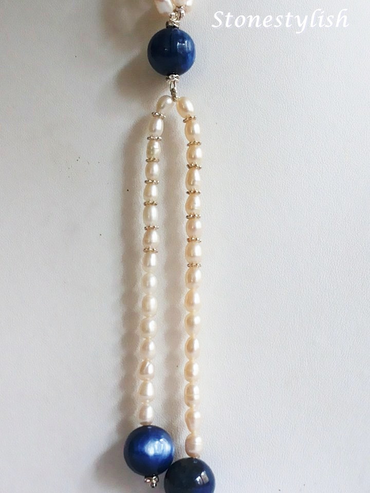 สร้อยคอมุกน้ำจืด Fresh Water Pearl, Vintage design # ลด 50% #