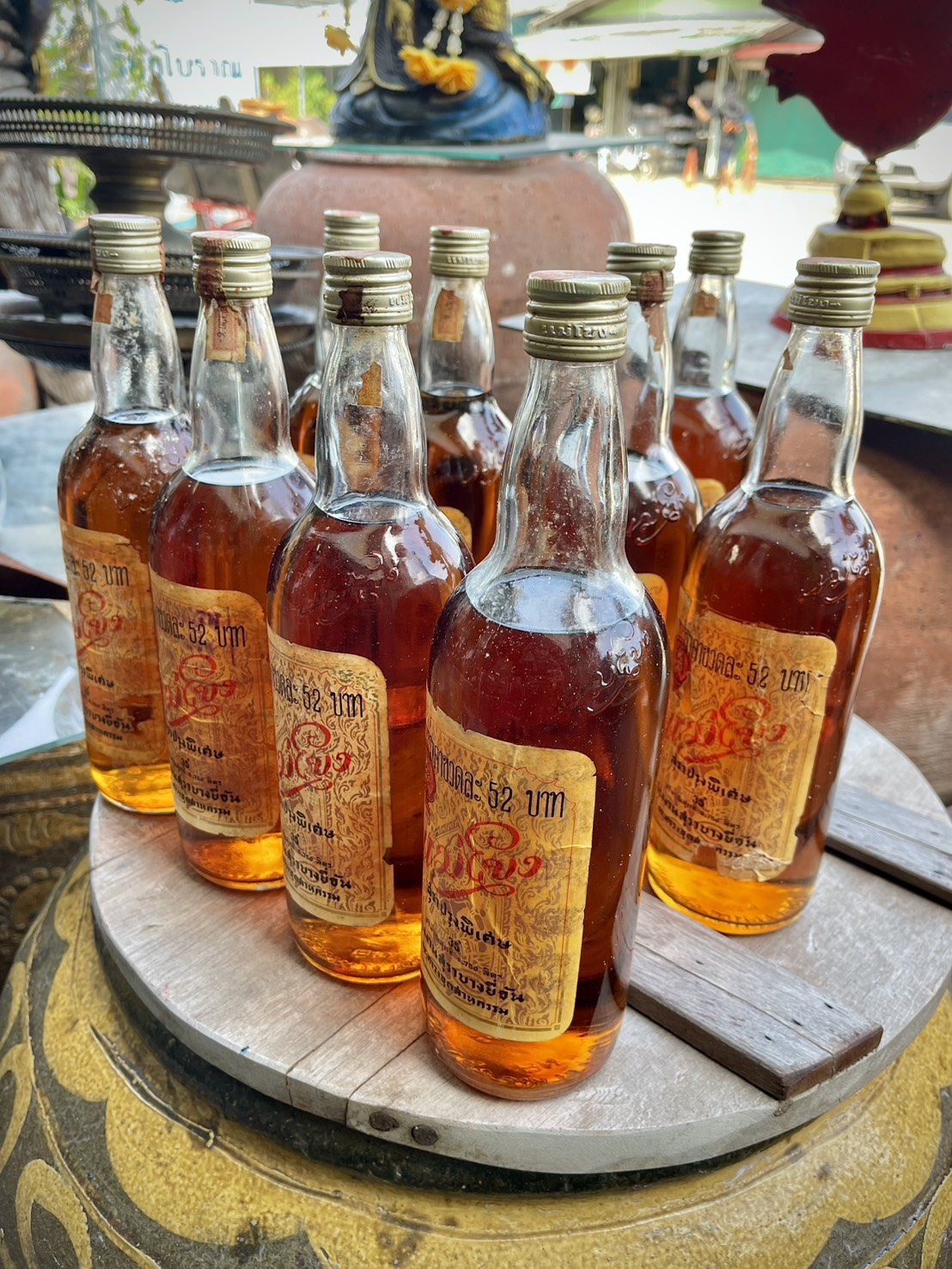 เหล้าแม่โขง แม่โขง กลม ขนาด750cc เหล้าแม่โขงเก่า