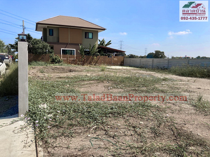 ที่ดิน 50 ตร.ว. บางบัวทอง ซ.ลำโพ 25 ใกล้สารสาสน์ฯบางบัวทอง ถ.กาญจนาภิเษก นนทบุรี ที่ดินแปลงสวย ถมแล้ว+ล้อมรั้วคอนกรีต