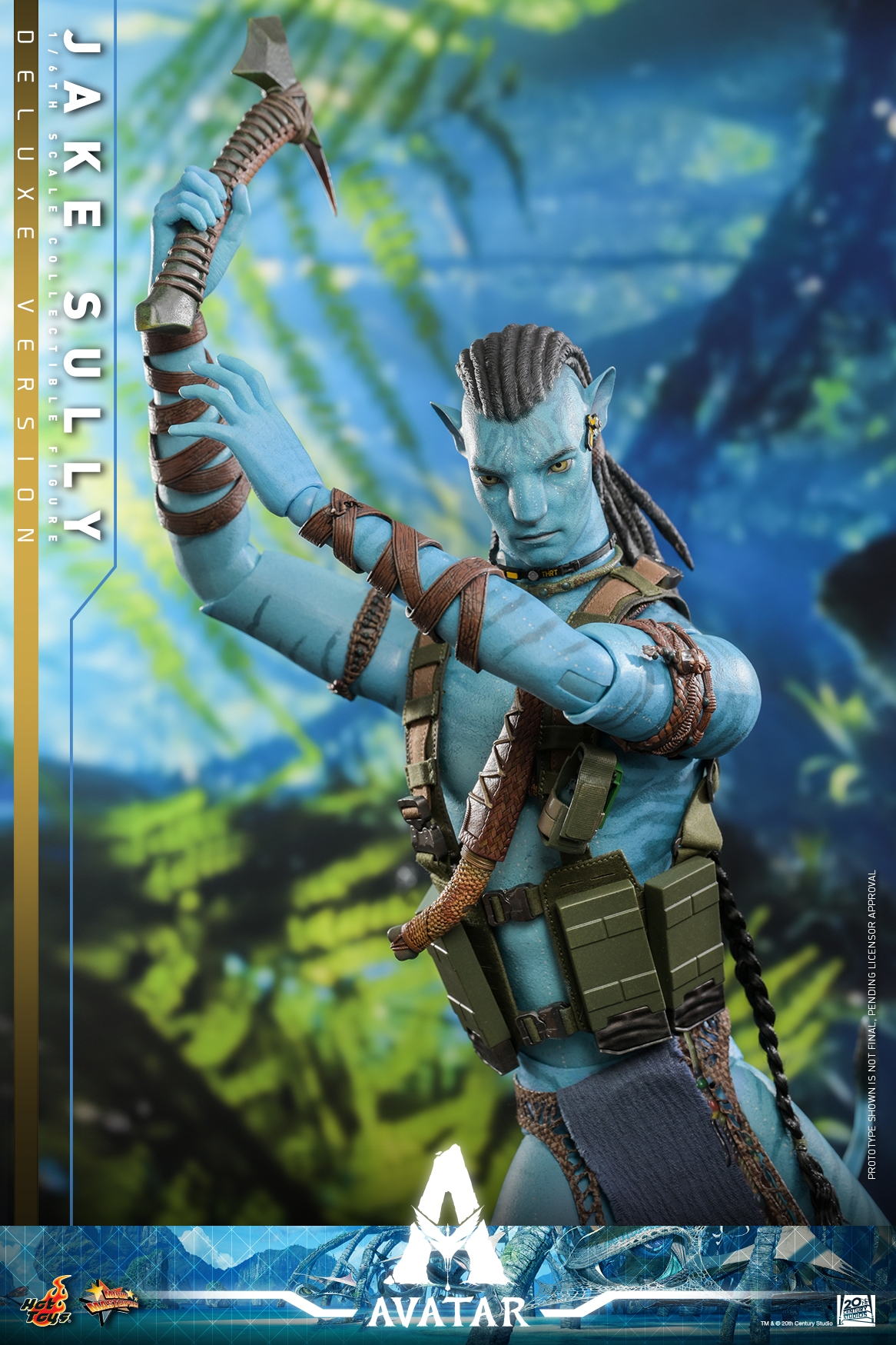 Hot Toys MMS684 1/6 Avatar : The Way of Water - Jake Sully (Deluxe Version)