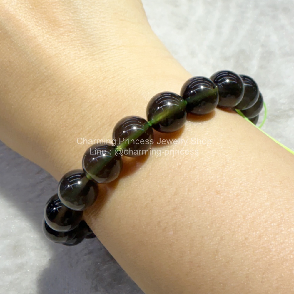 Saffordite แซฟฟอร์ดไดต์ หินแห่งการตื่นรู้ (Awakening Stone) 10 mm