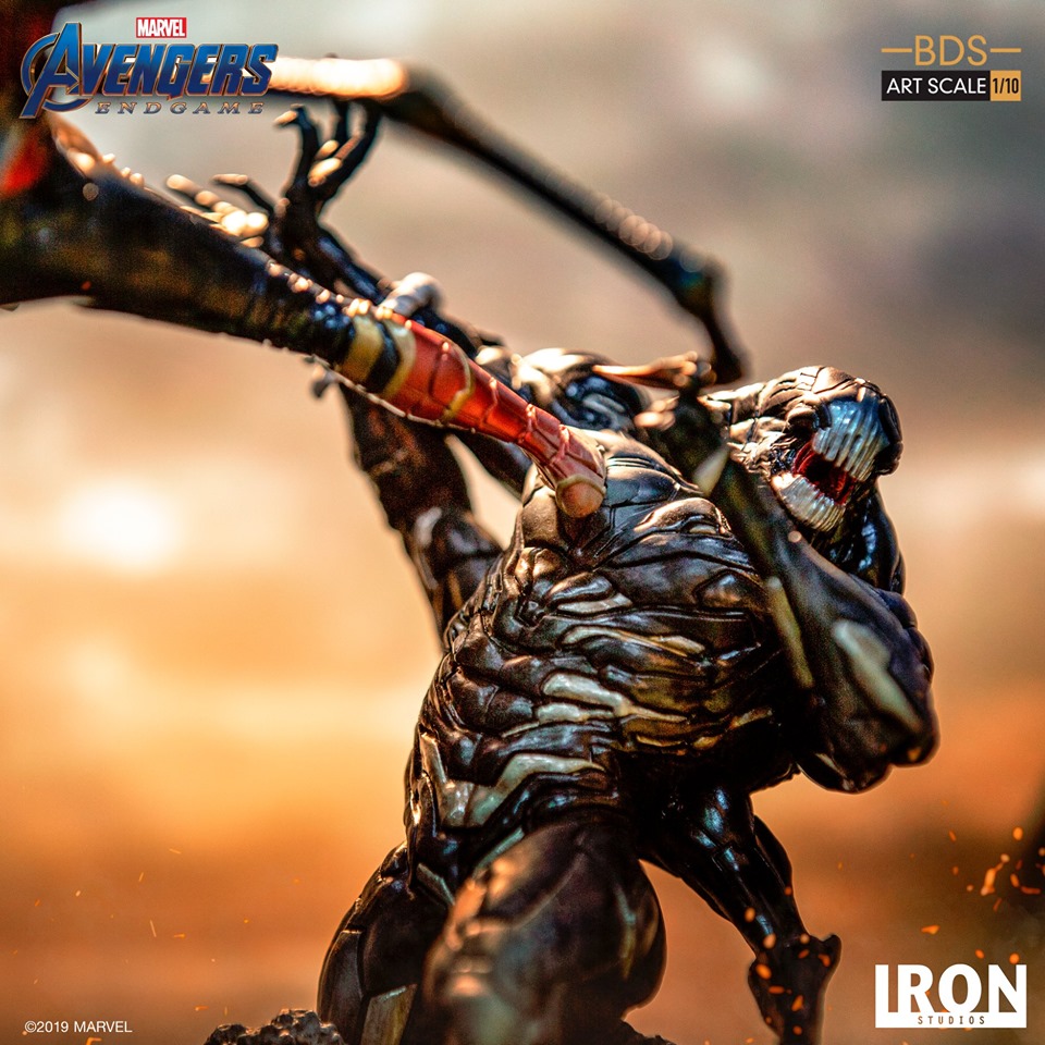 Iron Studios BDS Art Scale 1/10 Avengers: Endgame - Iron Spider Vs Outrider