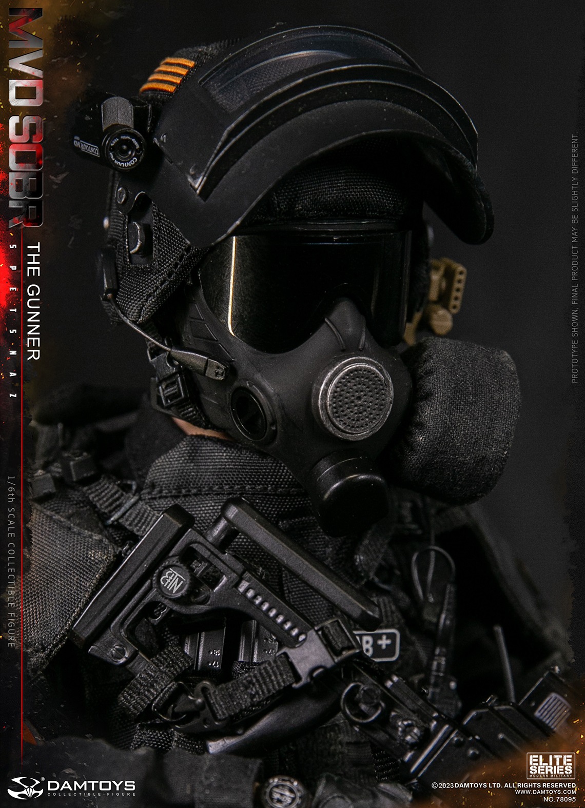 DAMTOYS 78095 1/6 SPETSNAZ MVD SOBR THE GUNNER
