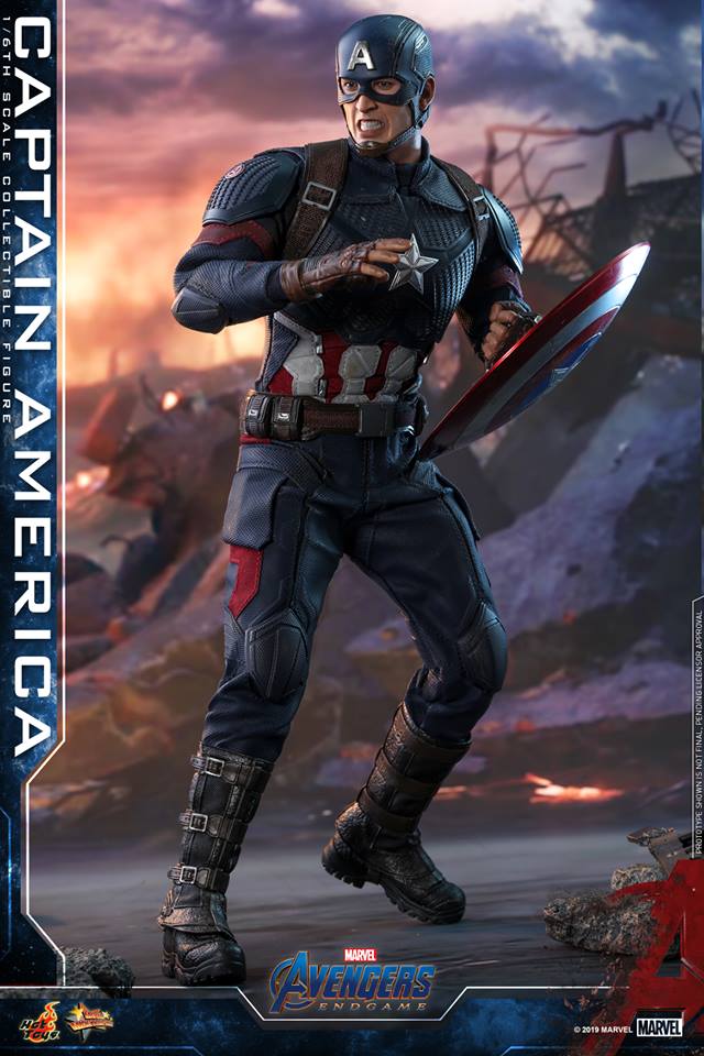 Hot Toys MMS536 Avengers: Endgame - Captain America