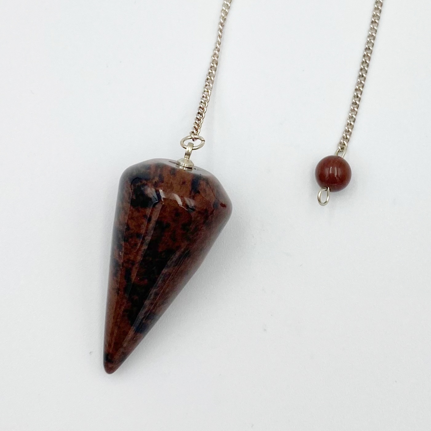 บรอนไซต์ เพนดูลัม Bronzite Pendulum ขนาด 4x2 cm
