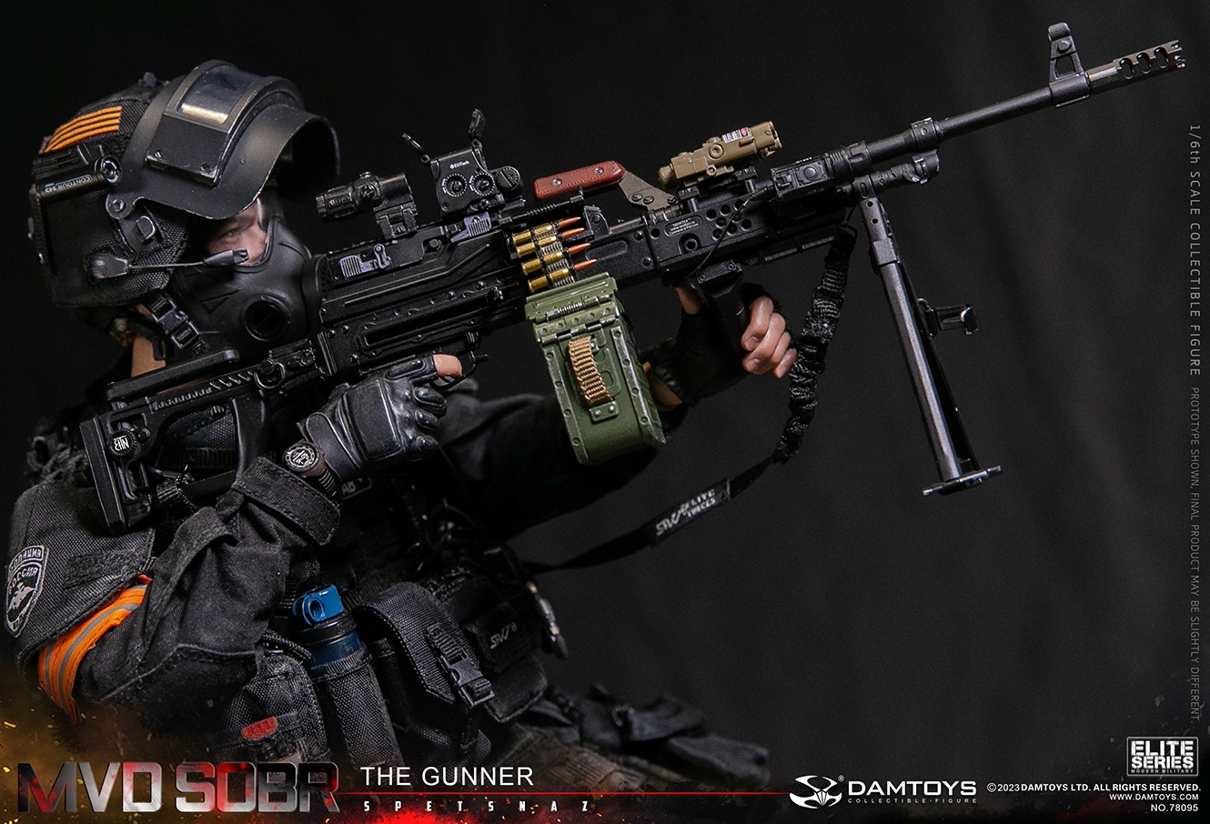 DAMTOYS 78095 1/6 SPETSNAZ MVD SOBR THE GUNNER