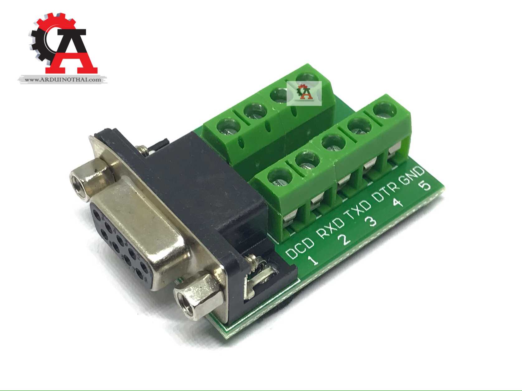 DB9 Female connector terminal 9 hole RS232 RS485 conversion board