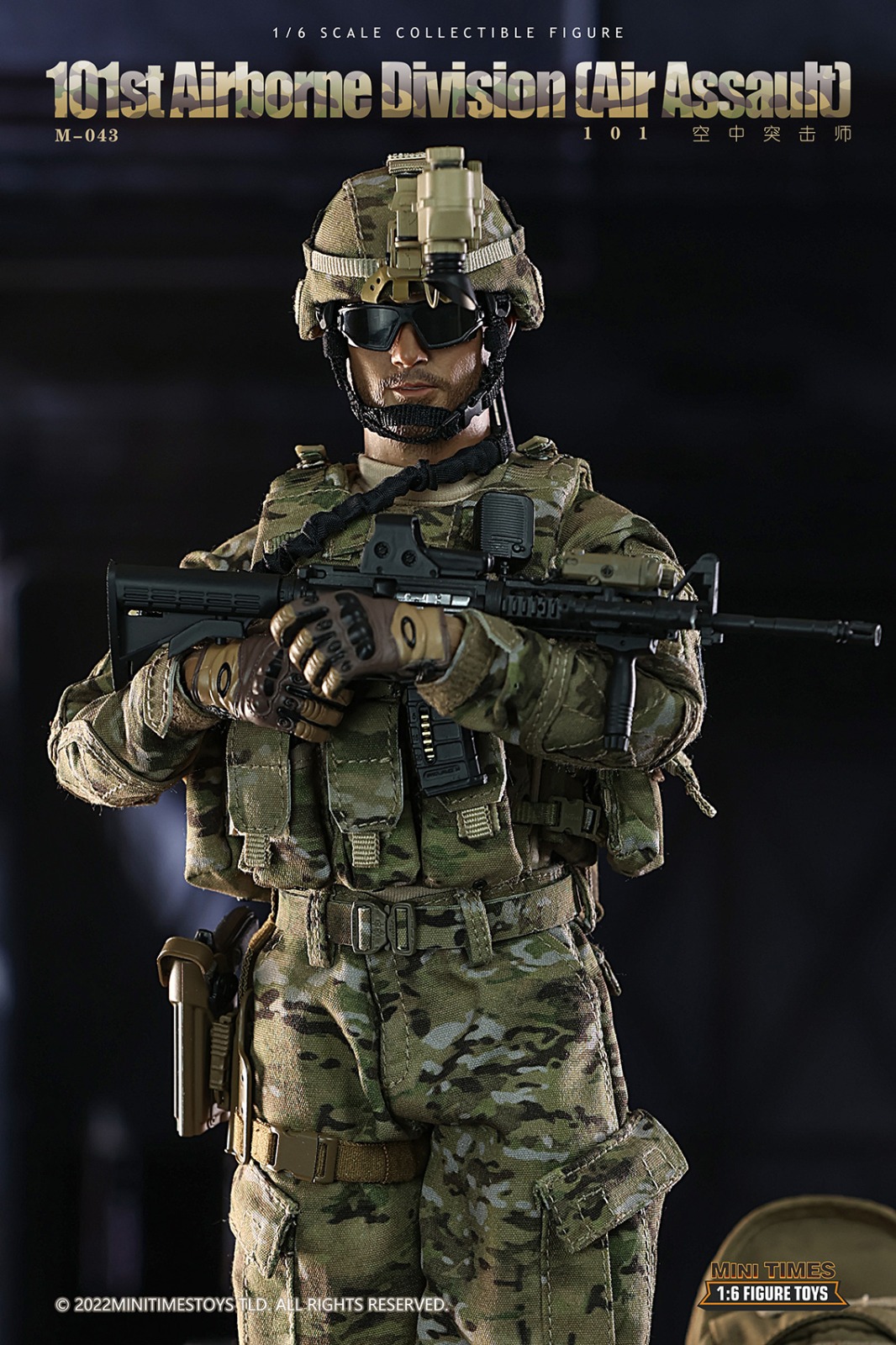 MINI TIME MT-M043 1/6 101st Airborne Division Air (Assault)