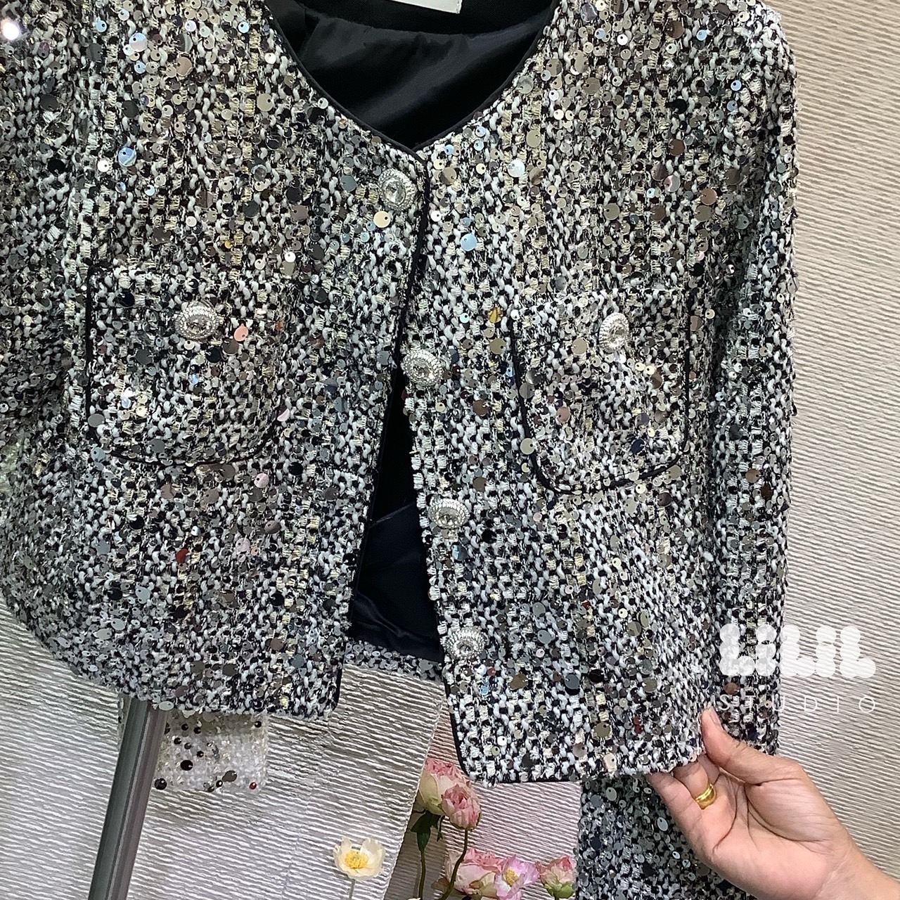 เสื้อคลุมสไตล์ชาแนล งานสวยวิ้ง