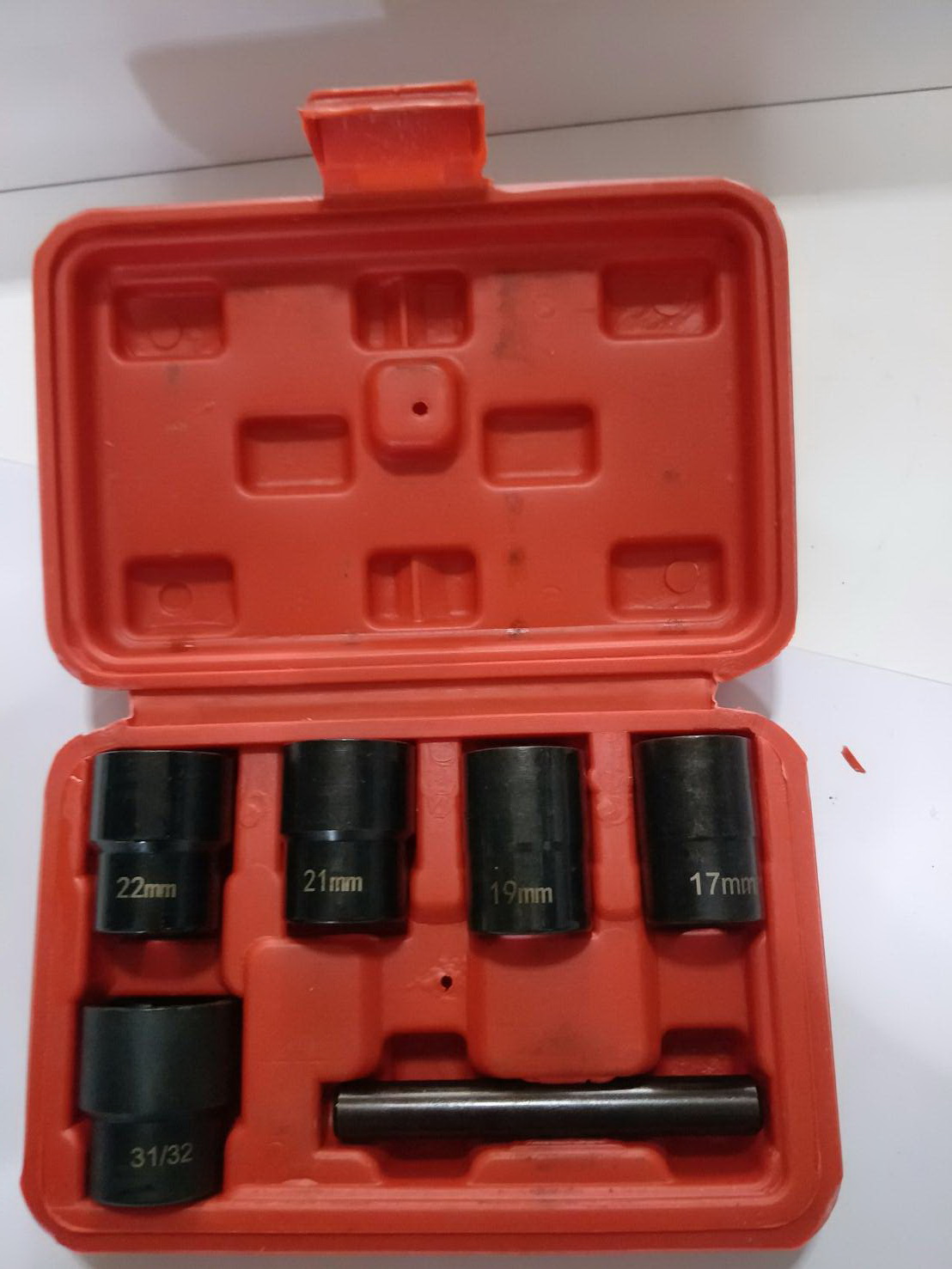 SX12 ชุดบล็อก 1/2 ถอดน้อตหัวเสีย หัวรุด น็อตล้อเสีย เบอร์ 17-32 ชุด 6 ชิ้น คุณภาพสูง