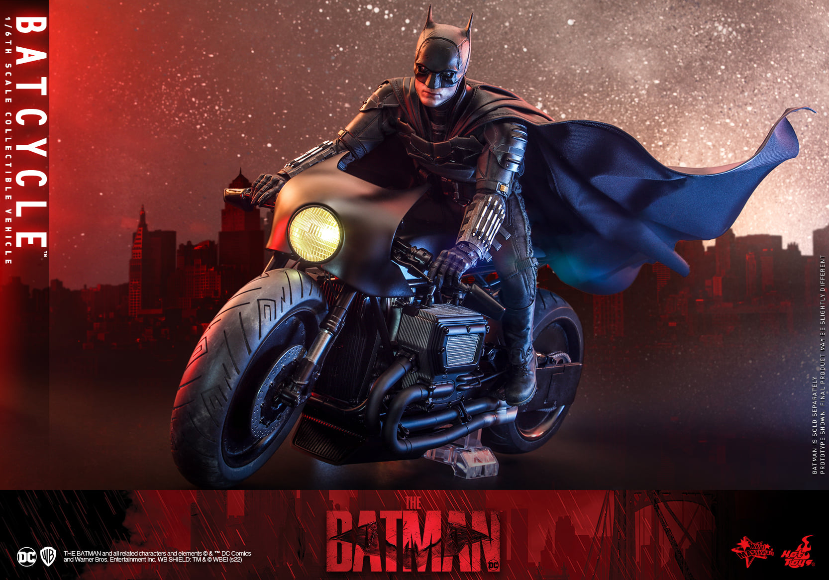 Hot Toys MMS642 1/6 The Batman - Batcycle