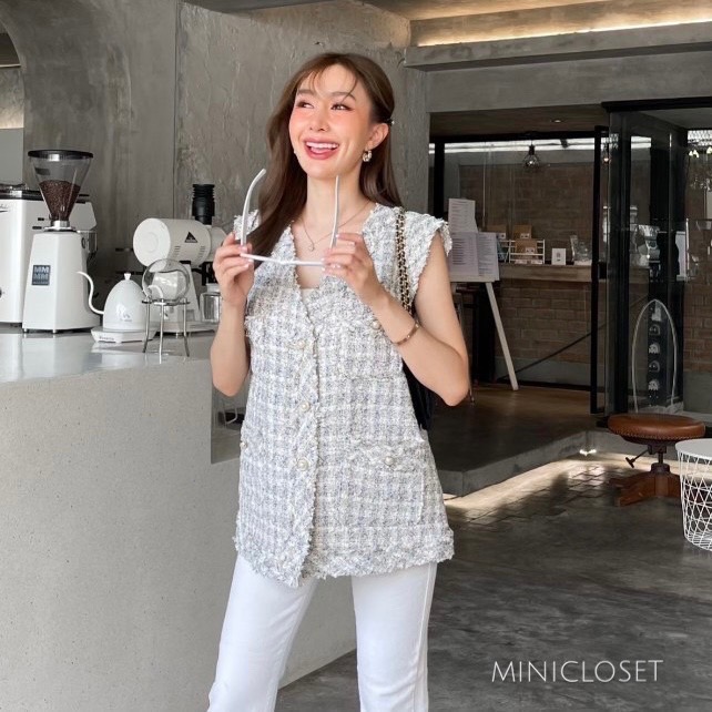 เสื้อคลุมทวีต เสื้อคลุมแขนกุด