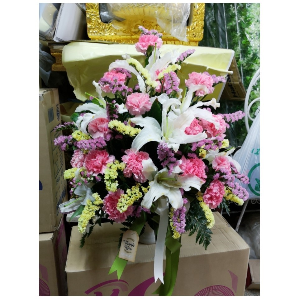 แจกันดอกไม้สด
