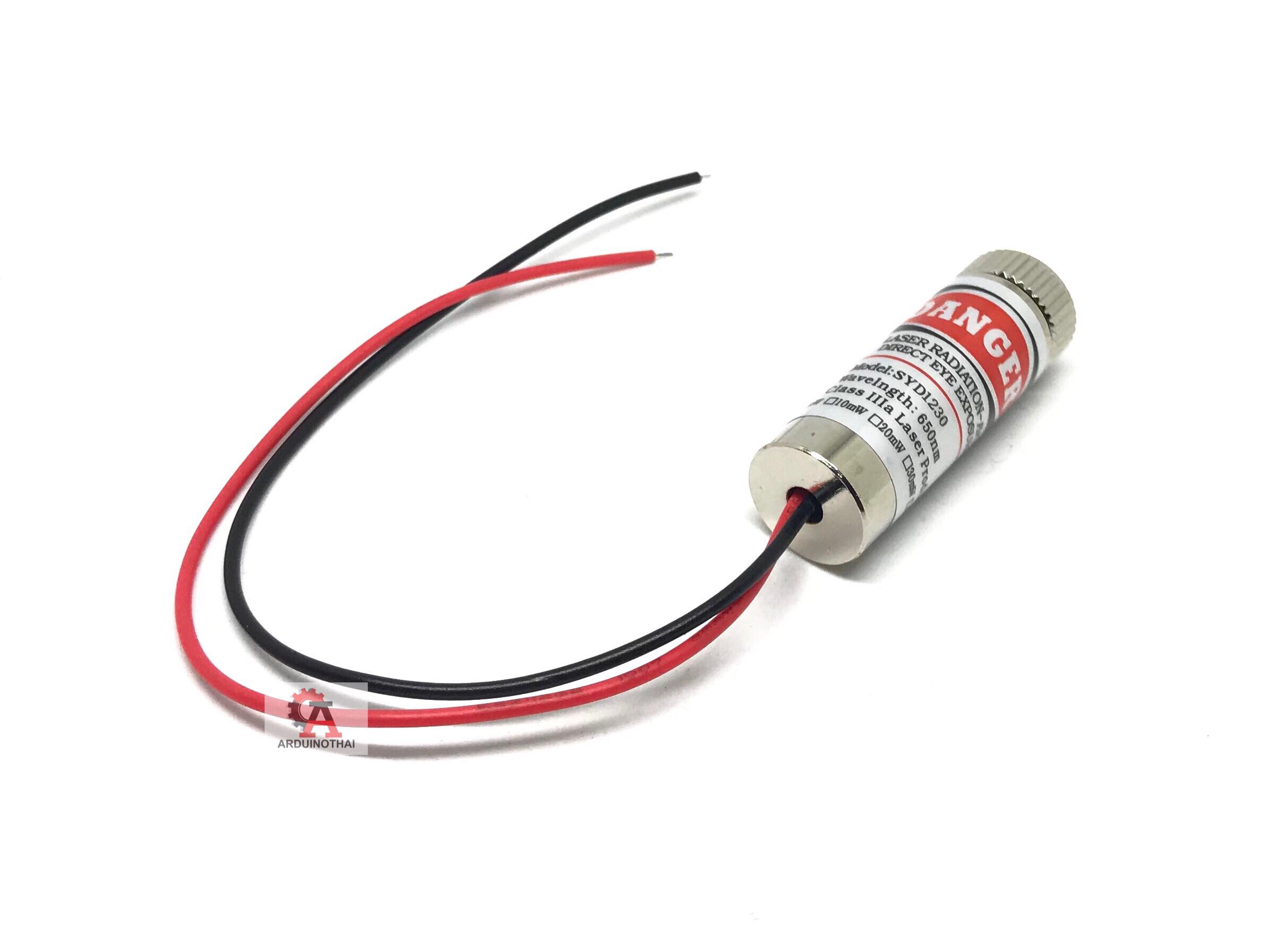 Laser 5mW tube เลเซอร์สีแดงแบบเส้นตรง 650nm