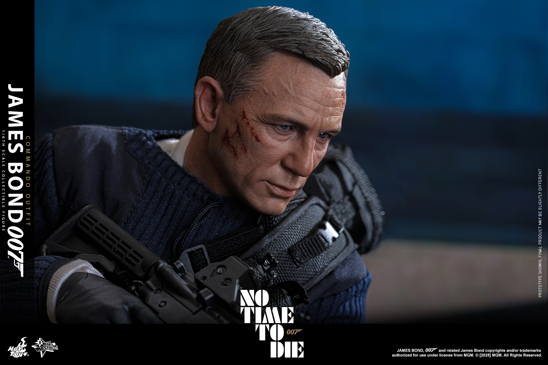 Hot Toys MMS804 No Time To Die - James Bond (Commando Outfit)