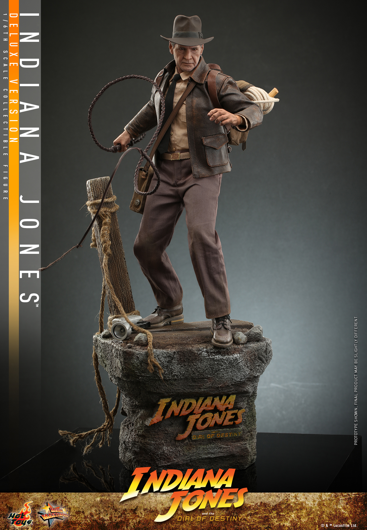 Hot Toys MMS717 1/6 Indiana Jones and the Dial of Destiny - Indiana Jones (Deluxe Version)