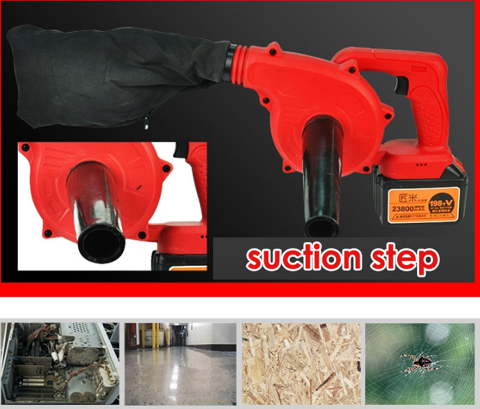 ES09 เครื่องเป่าลมแบตเตอรี่ 18v พลังสูง ใช้ง่าย พกาพาสะดวก