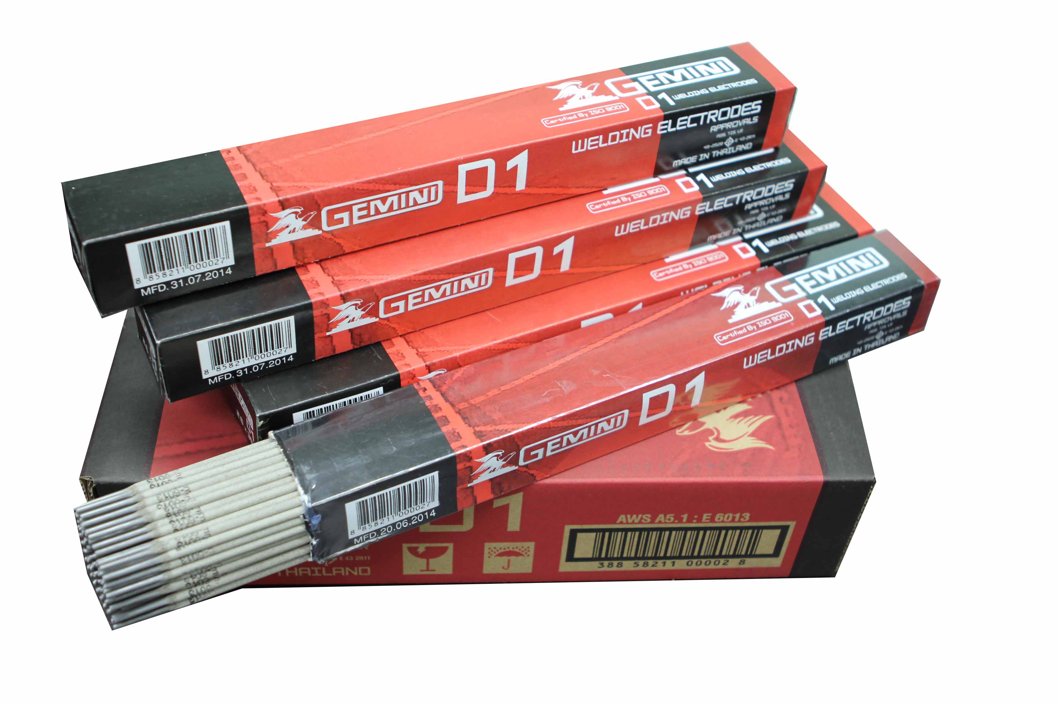 ลวดเชื่อมไฟฟ้า GEMINI D1 (ห่อ)