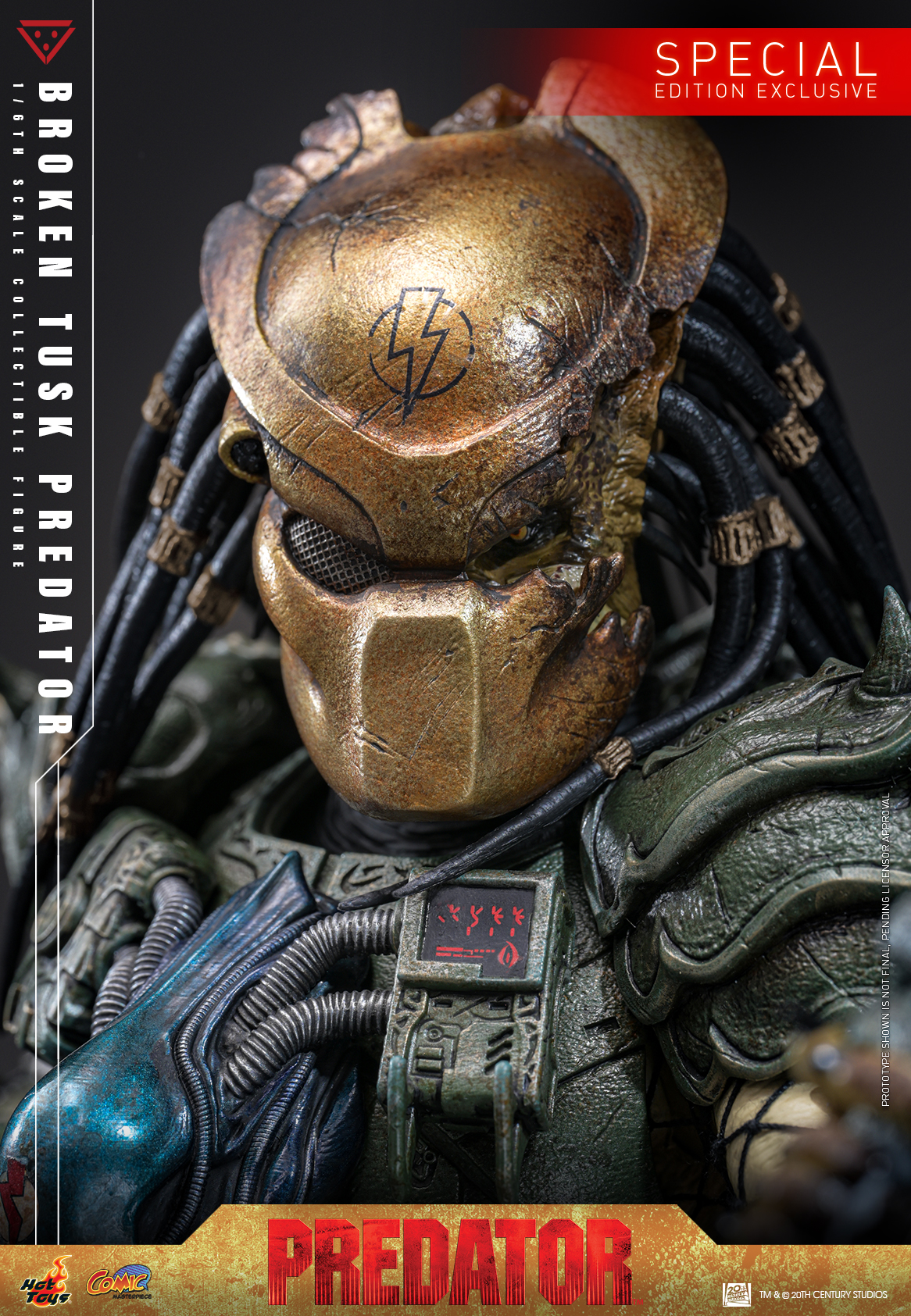 Hot Toys CMS029B Broken Tusk Predator (Special Edition)